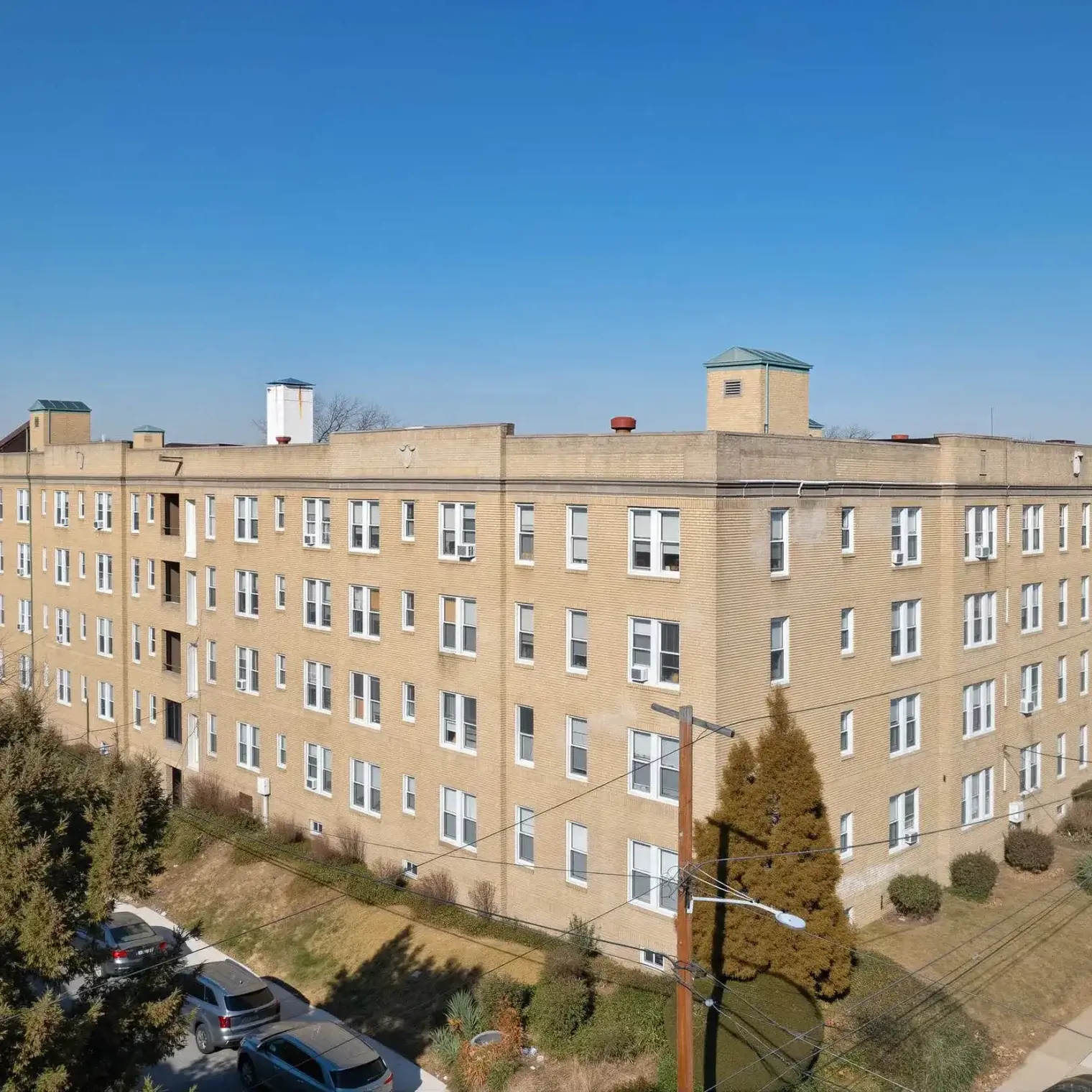 grand court apartments upper derby exterior building