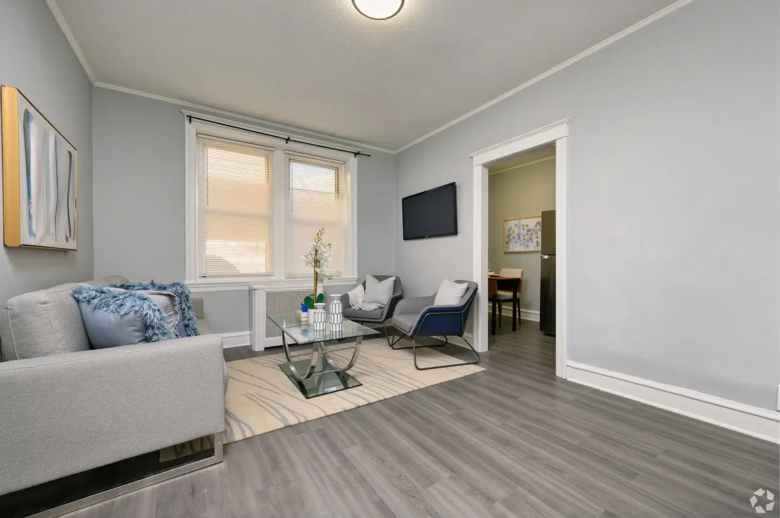 grand court apartments upper derby livingroom kitchen